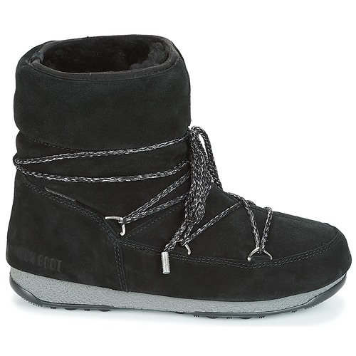 Moon Boot - LOW SUEDE WP - Noir