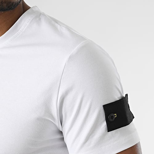 Ensemble Tee Shirt Et Short Cargo Blanc