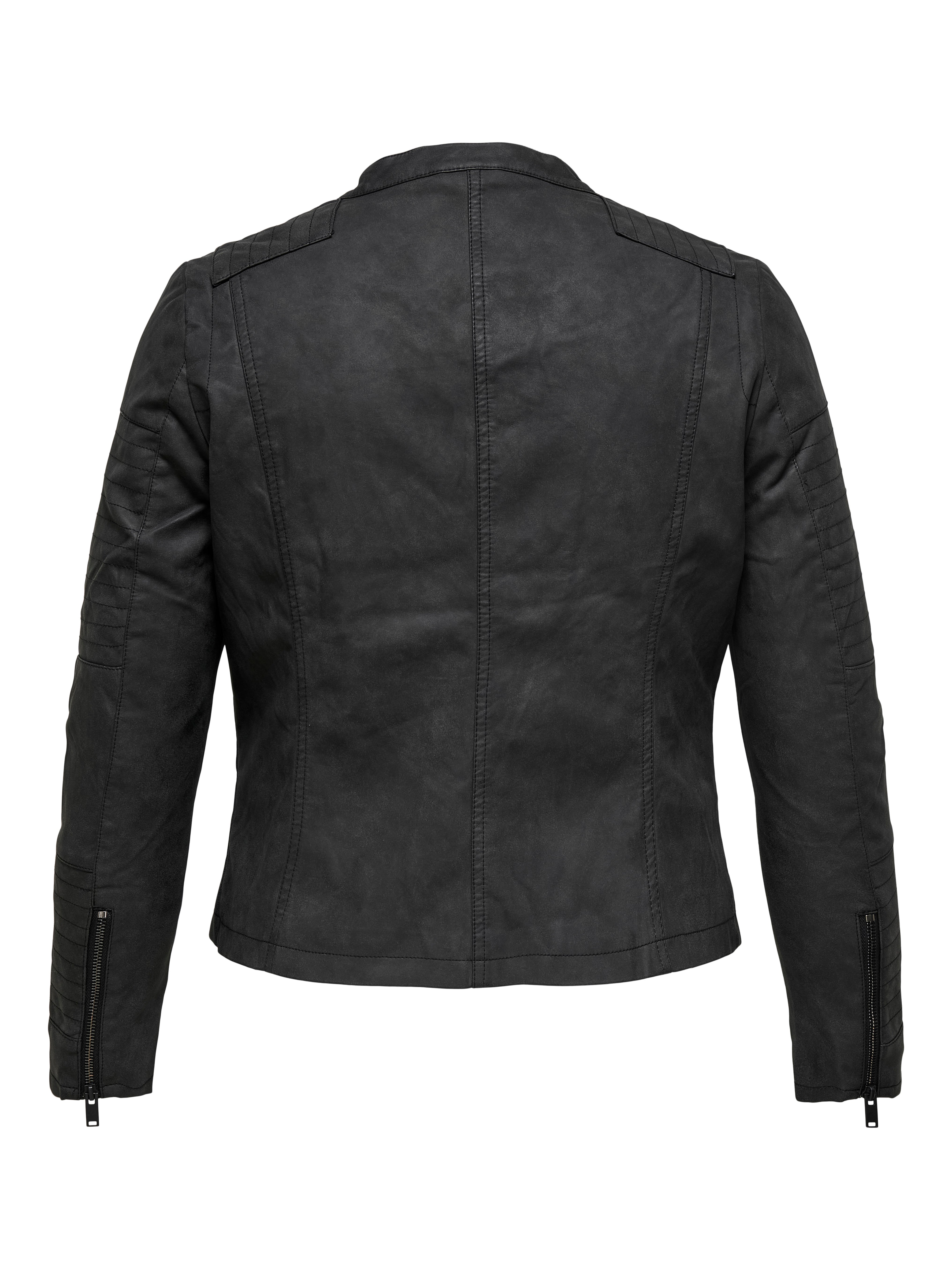 CARAVANA Kunstlederjacke Black