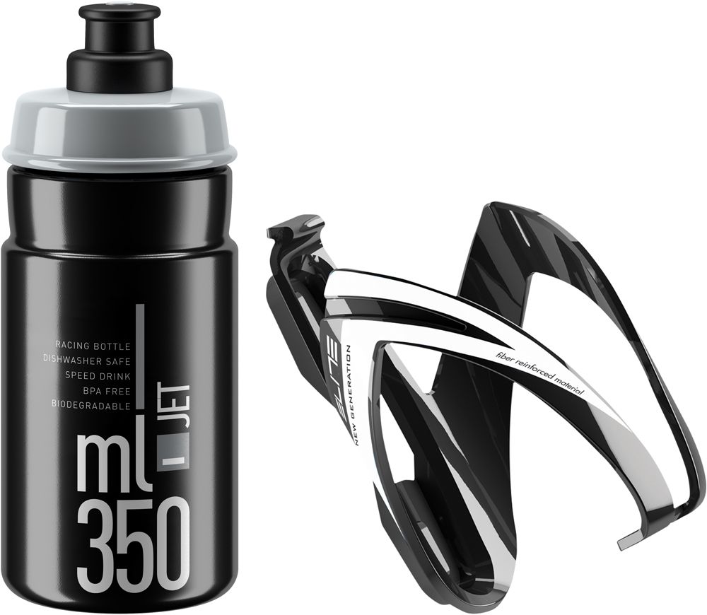 Elite Kid's Kit JET/CEO Trinkflasche 350ml + Halter kaufen | Bike-Discount