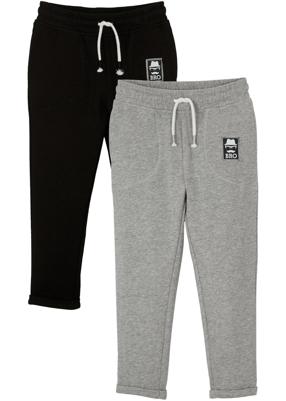 Lot de 2 pantalons de jogging garçon BRO coton