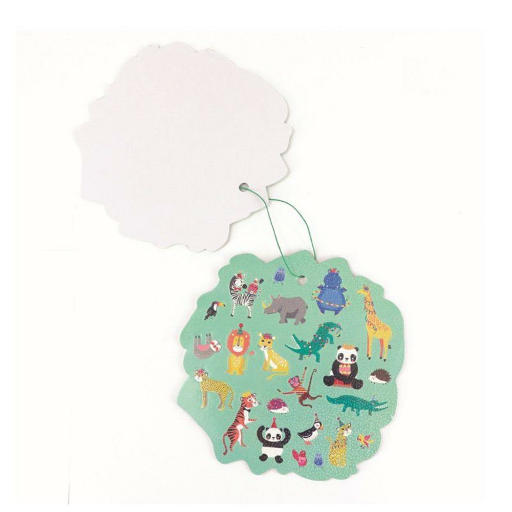 Carnet de 186 stickers - animaux