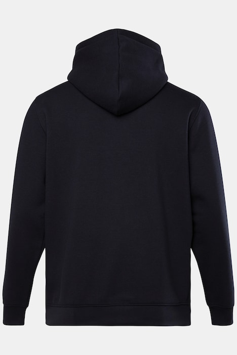 STHUGE Hoodie, oversized, Kapuze, Flockprint, bis 8 XL