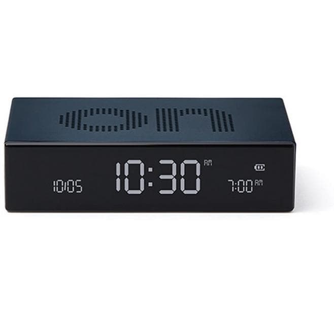 Digitalwecker Flip Premium DunkelblauLCD-Wecker