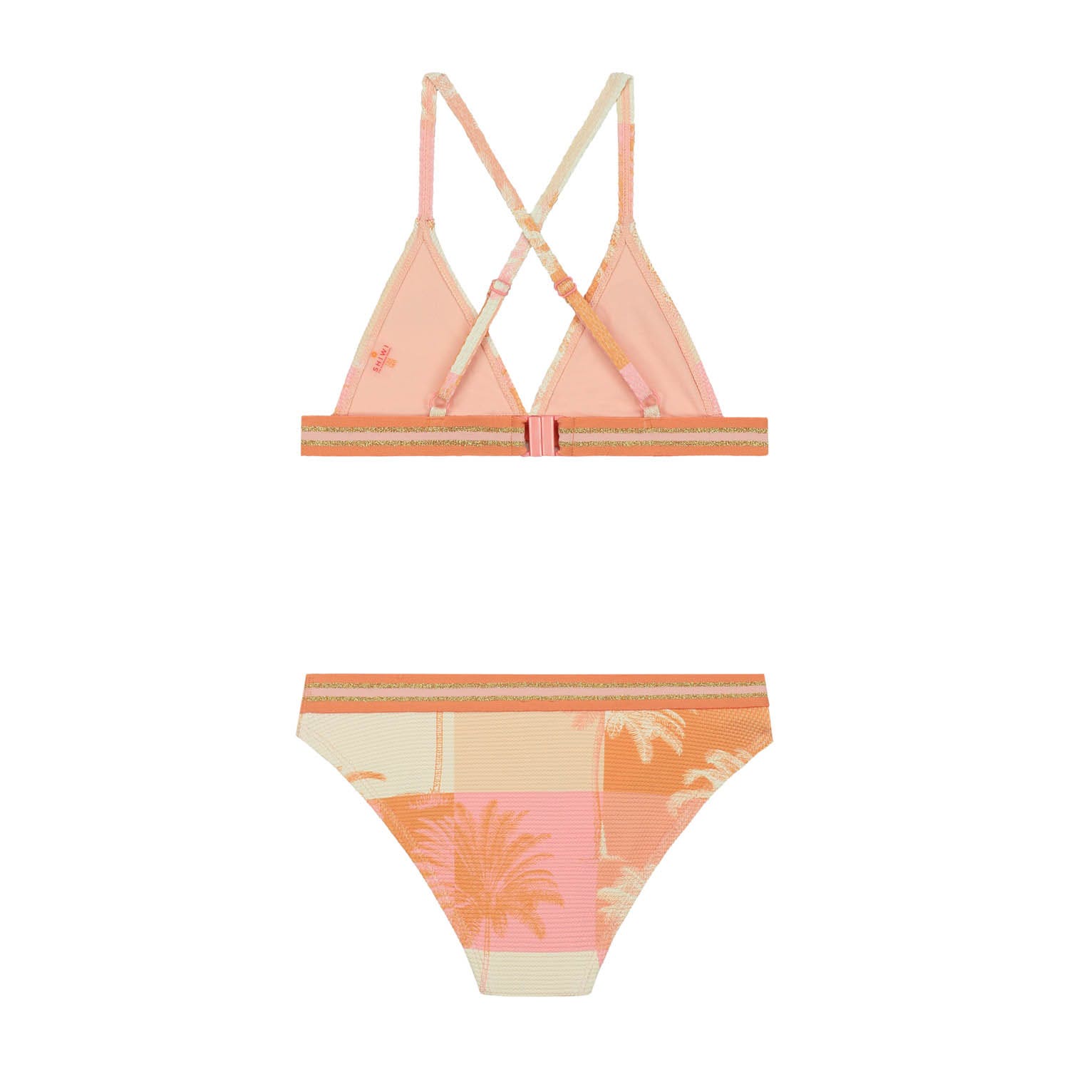 Shiwi  Girls Luna Bikini Set Block Palm