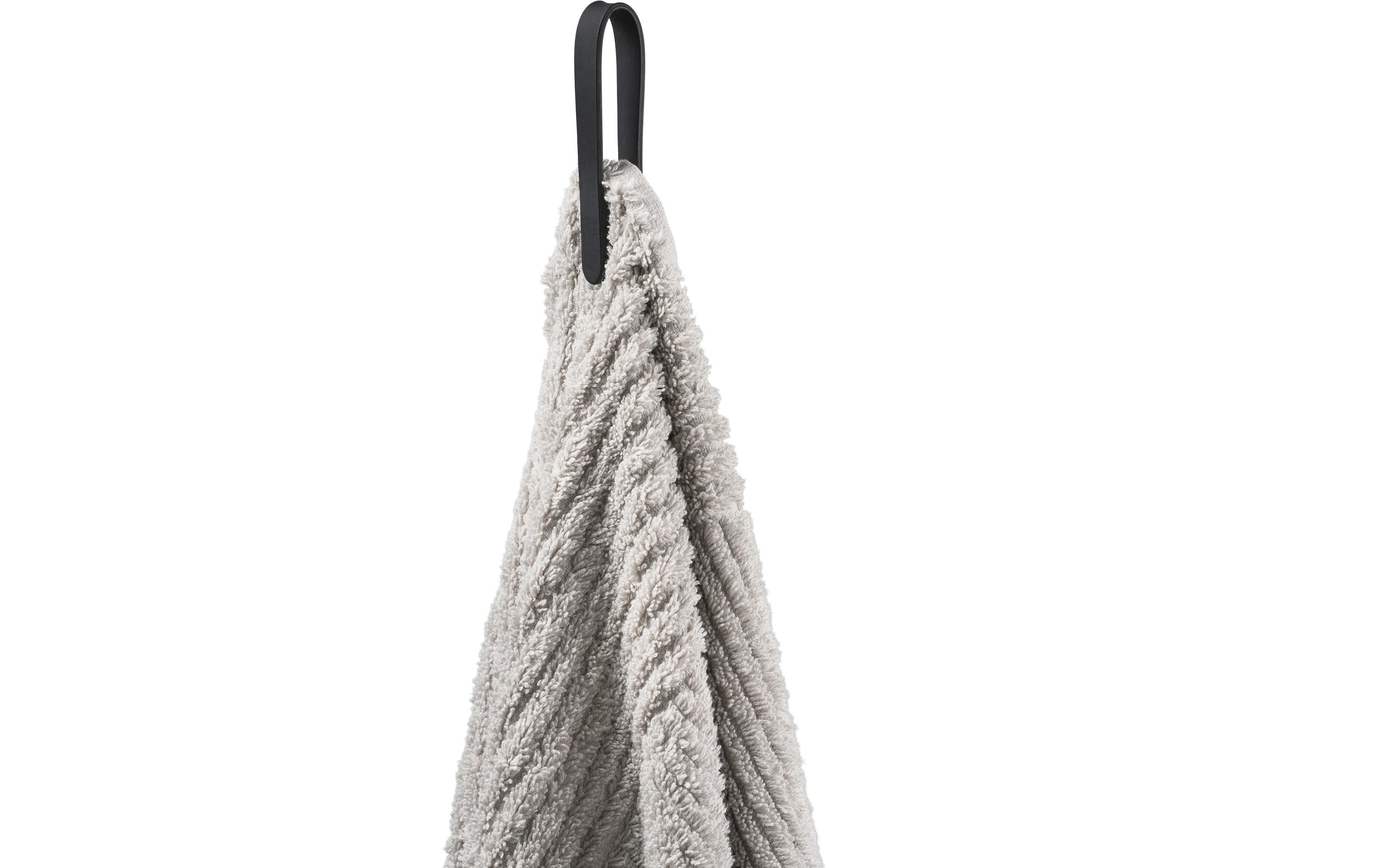 Handtuchhalter Loop 2 Stück, SchwarzTuchhalter mit Magnet
