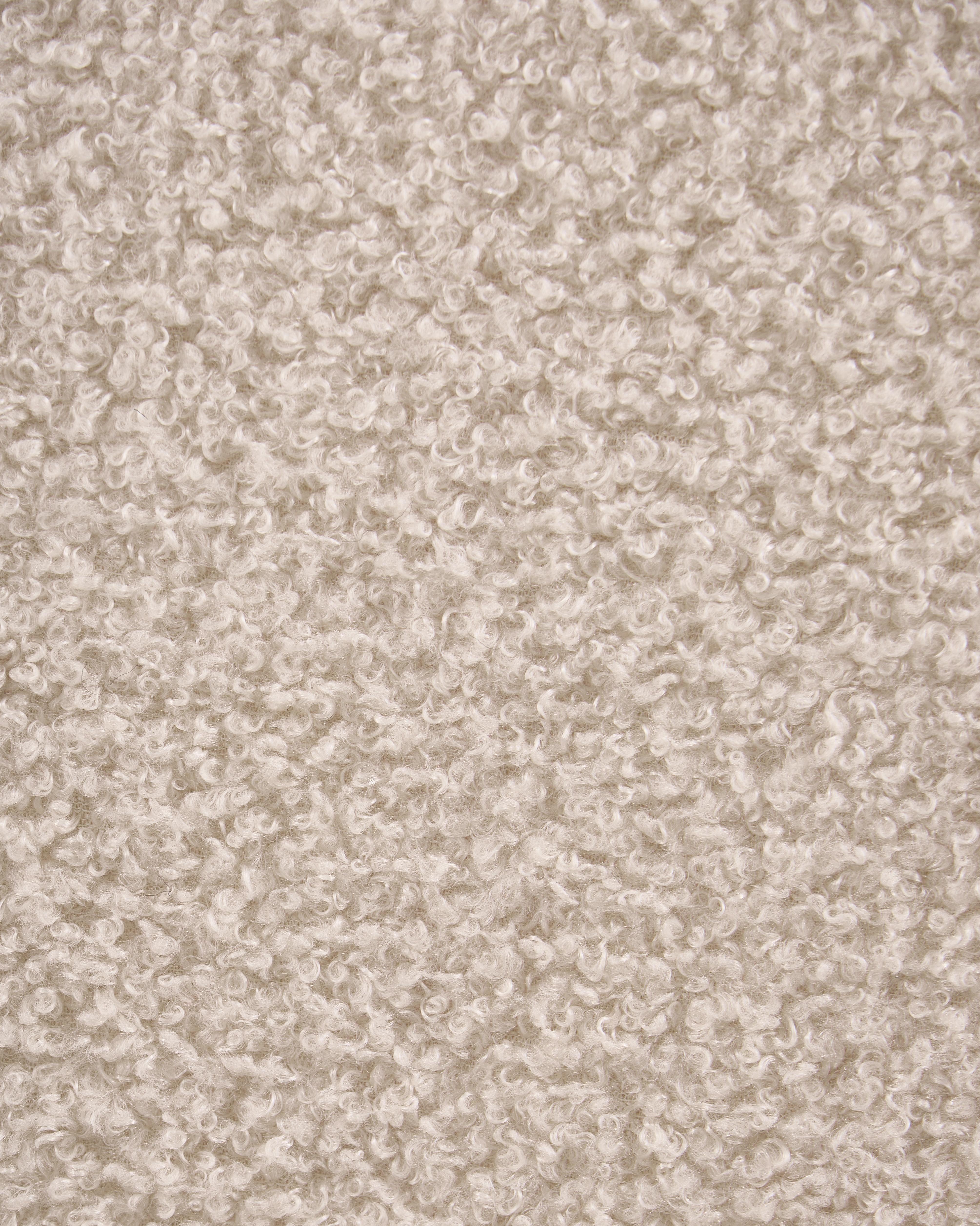 Set van 2 stoelen ELLIE Bouclé Lichtbeige