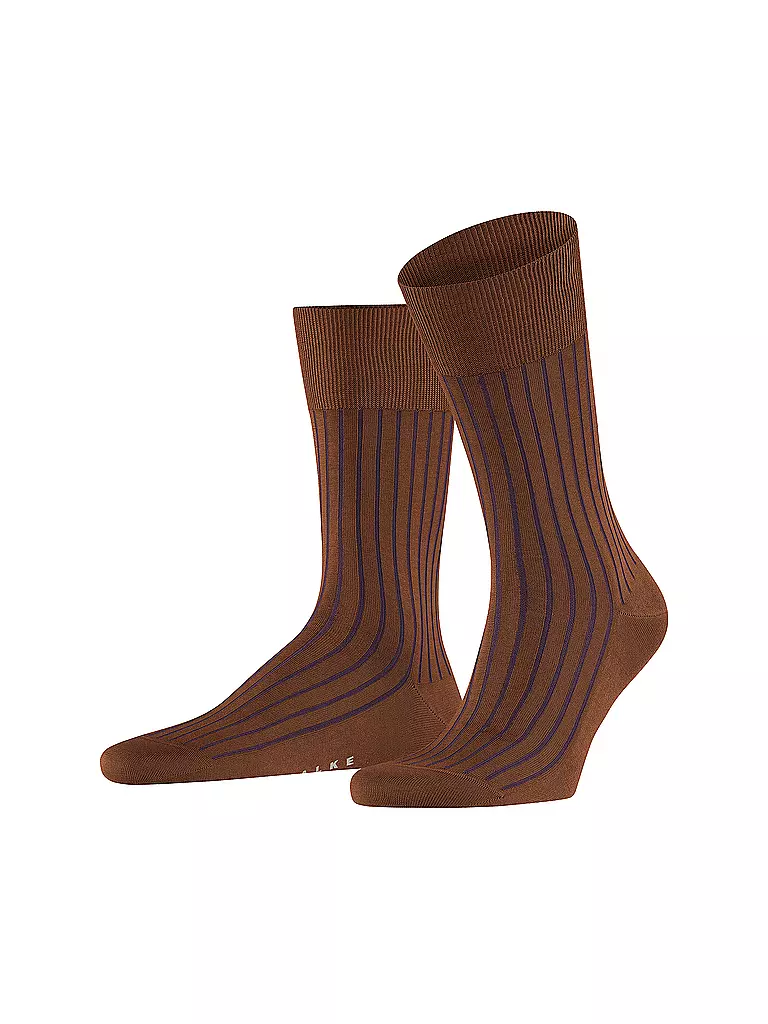 FALKE Socken SHADOW brown braun