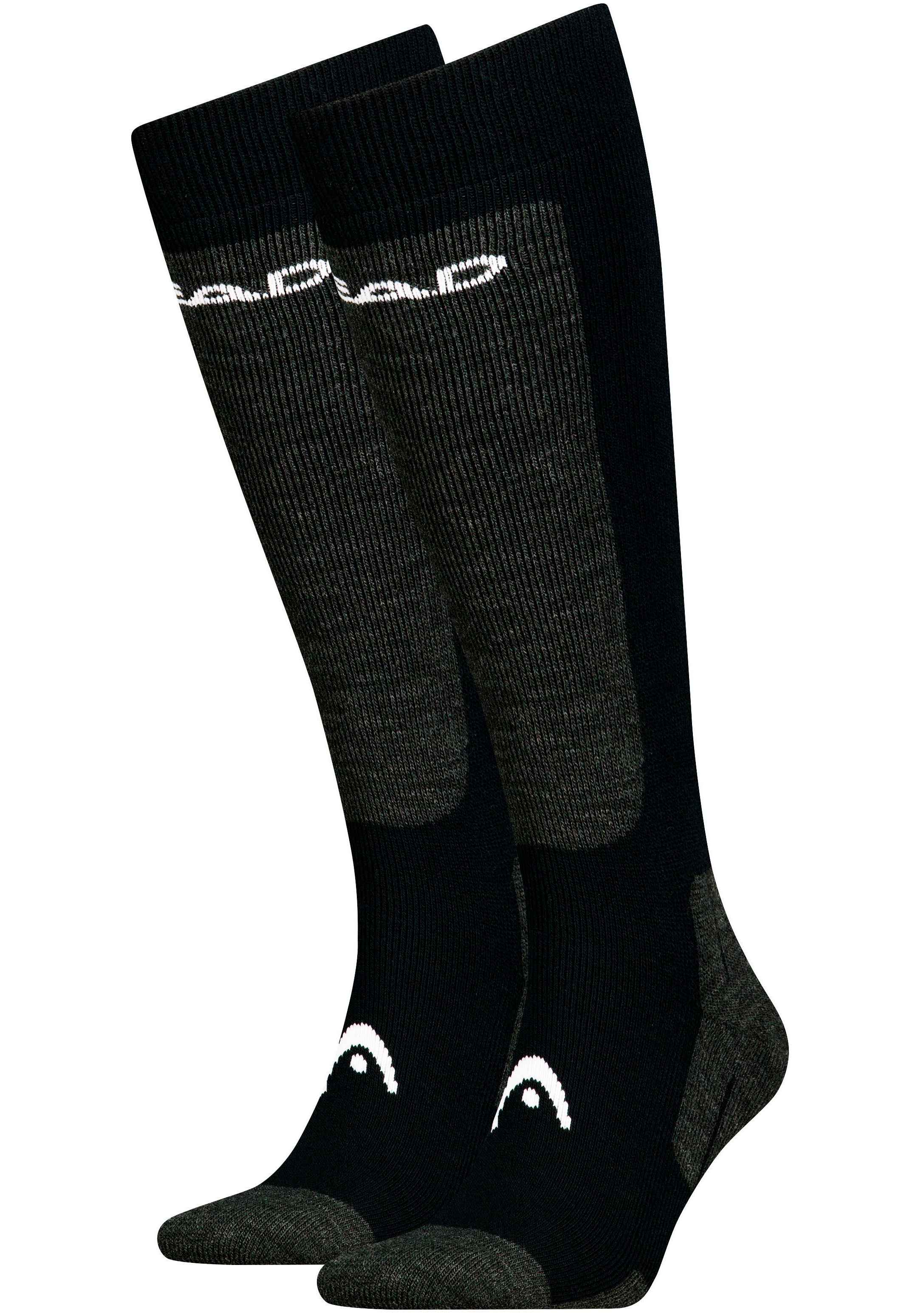 Head Socken mit eingestricktem Markenlogo