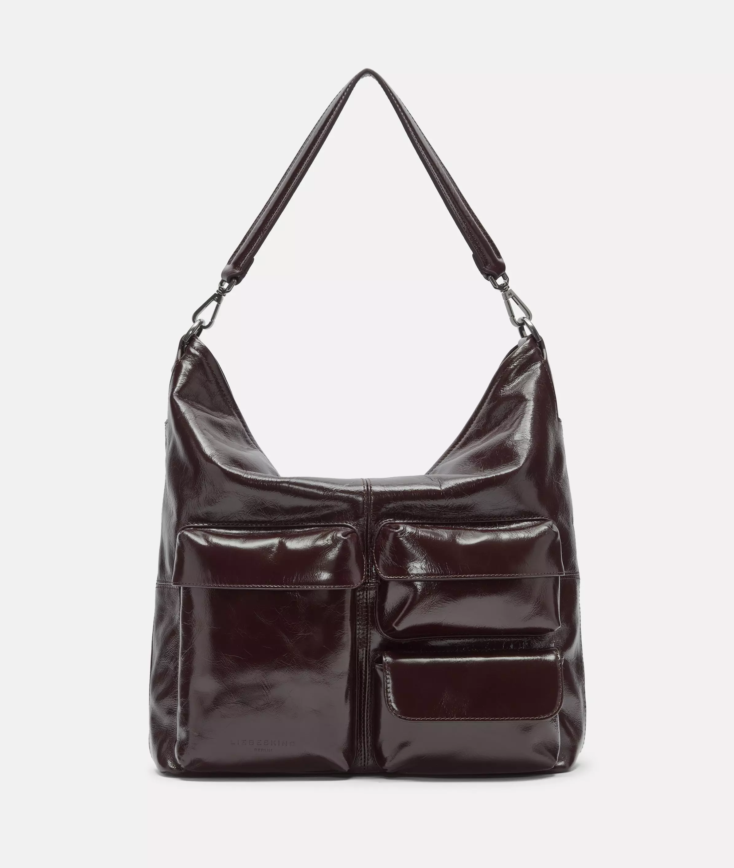 Archive LK 204 Hobo M Spacious hobo bag made from shiny cowhide leather