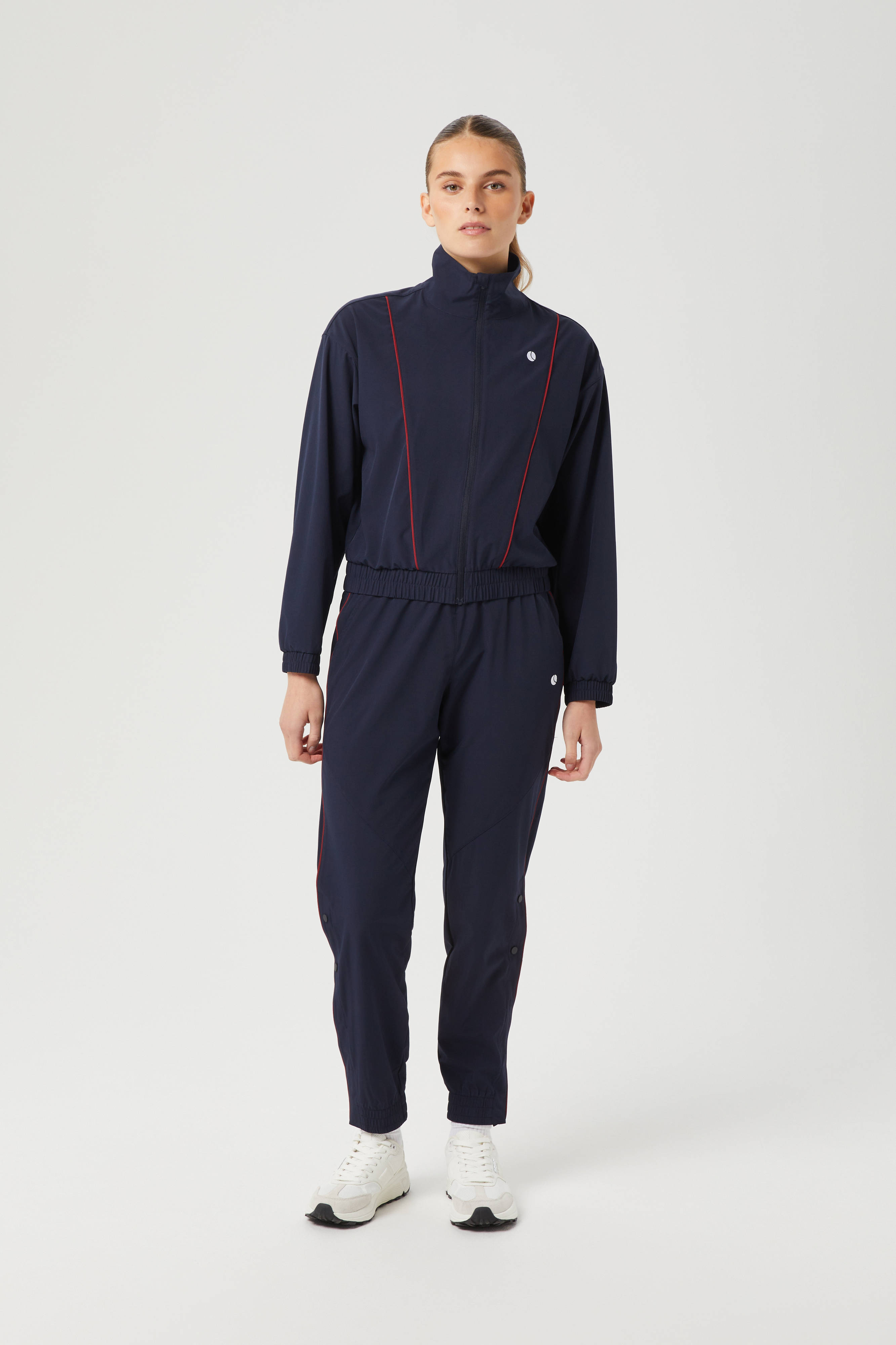 Björn Borg sportvest donkerblauw/rood