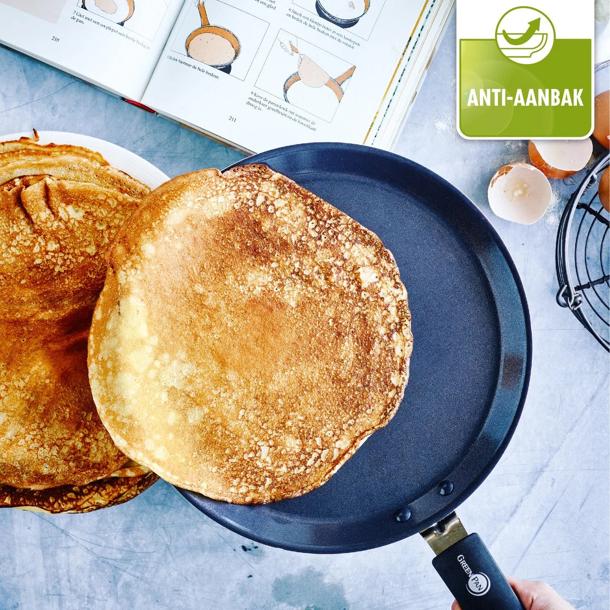 GreenPan Essentials Keramische Pannenkoekenpan - 28 cm