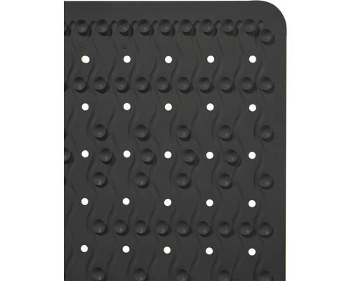 Badmat RIDDER Playa 38 x 80 cm zwart
