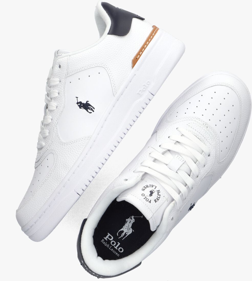 POLO RALPH LAUREN witte polo ralph lauren lage sneakers master court low top