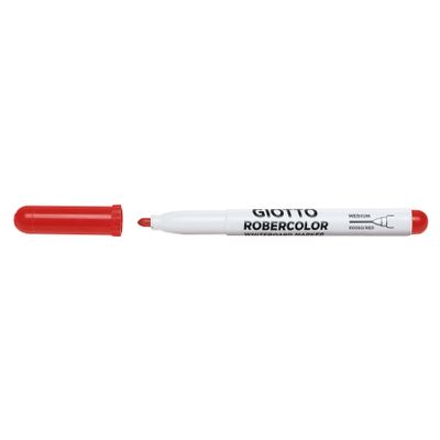 GIOTTO ROBERCOLOR - 12 Feutres tableau blanc - pointe ogive medium 4mm rouge