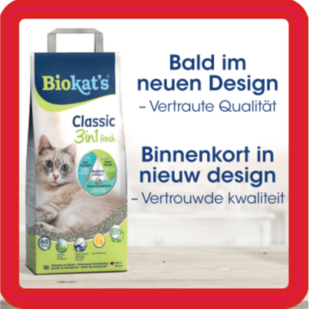 Biokat's Kattenbakvulling Classic Fresh 18 liter
