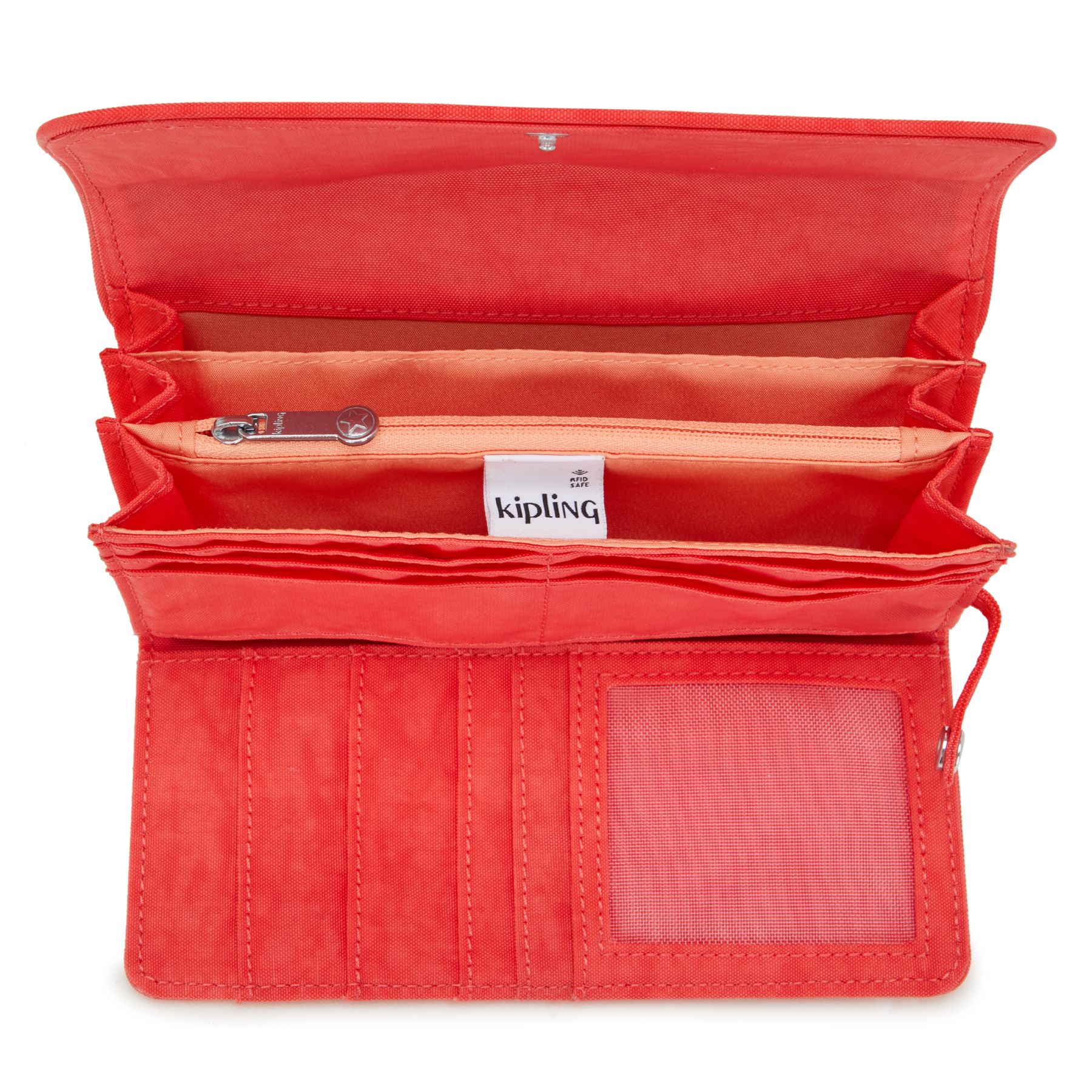 MONEY LAND Grand Portefeuille RFID - Almost Coral
