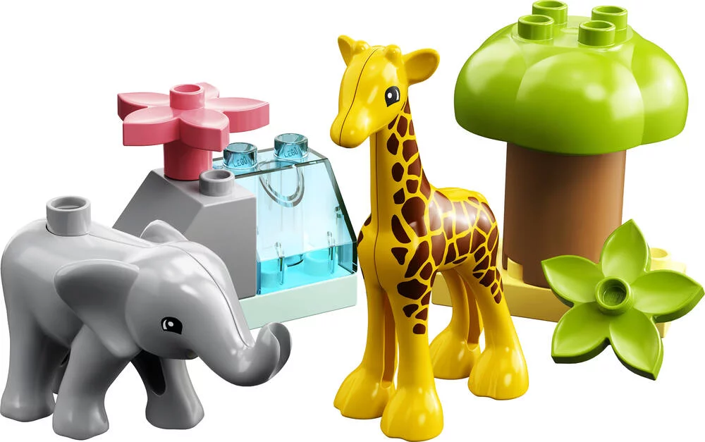 LEGO®DUPLO®MA VILLE 10971 - ANIMAUX SAUVAGES D’AFRIQUE