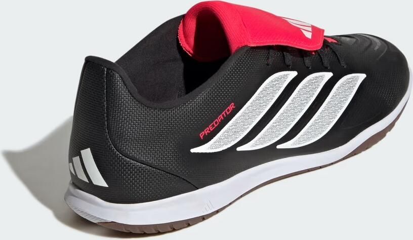 Adidas Perfor ce Predator Club Sala Fold-Over Tongue Indoor Voetbalschoenen Unisex Zwart