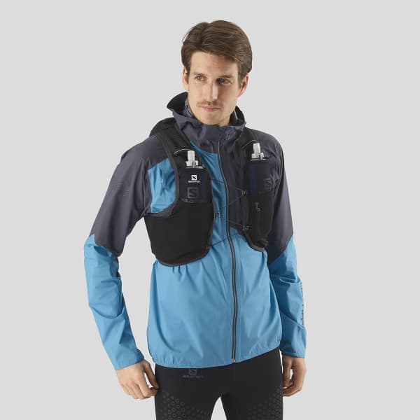 Sac trail SALOMON ACTIVE SKIN 8 SET BLACK/EBONY