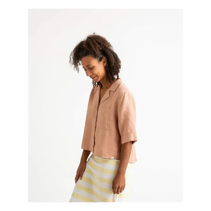 Matona Chemise Lin | Vieux Rose
