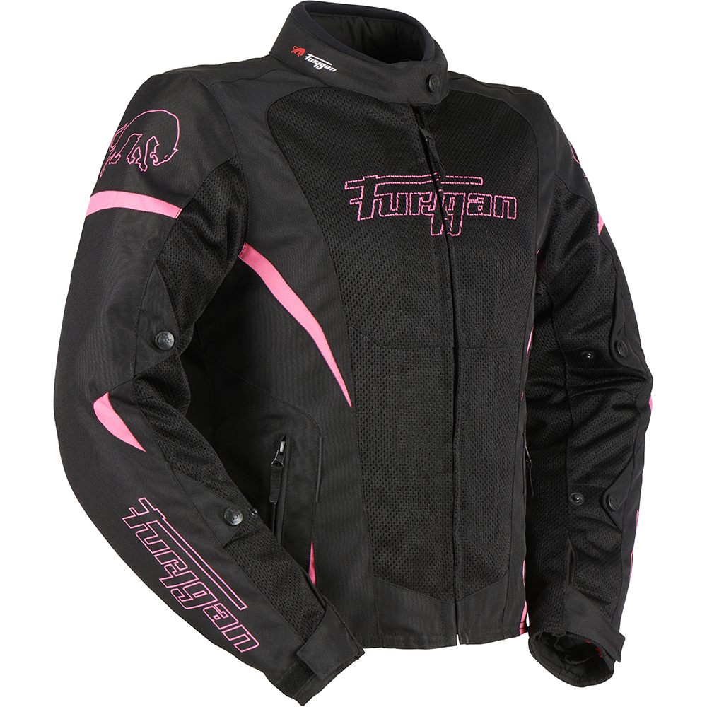 Furygan - Blouson femme Delia 3 en 1 Noir / Rose