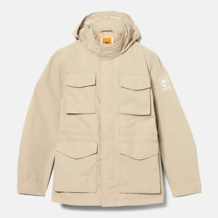 Veste militaire résistante à l'eau pour homme en beige