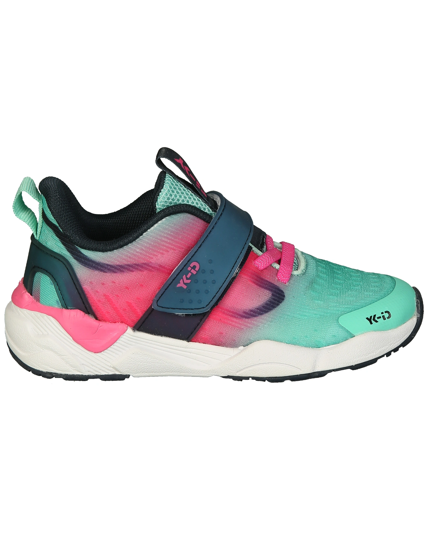 Klett-Sneaker LEIF in turquise/navy/fuchsia
