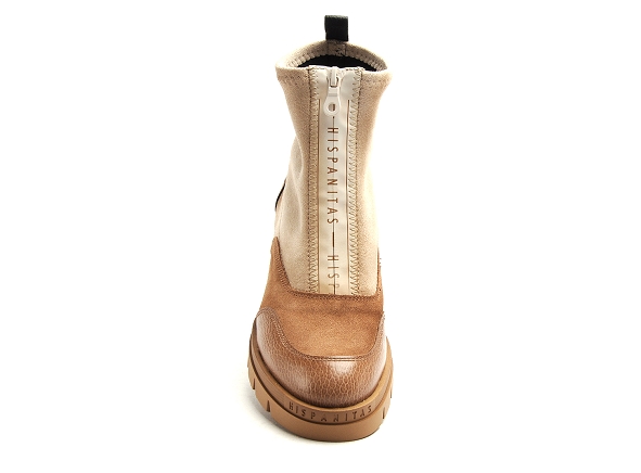 Hispanitas boots bottine talons femme hi222372 beige