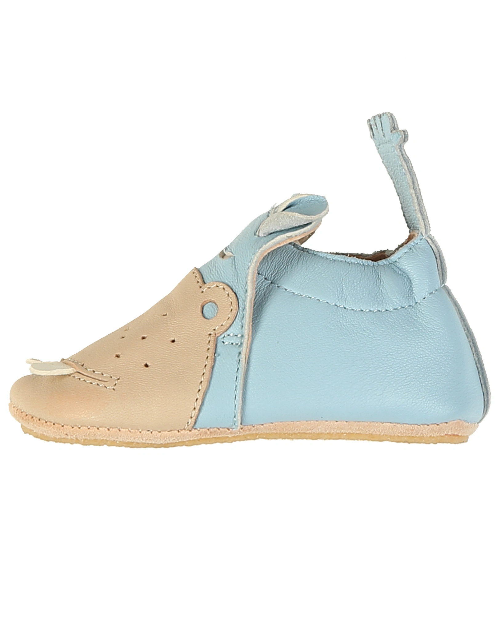 Krabbelschuhe BLUBLU POPOTAMI in hellblau