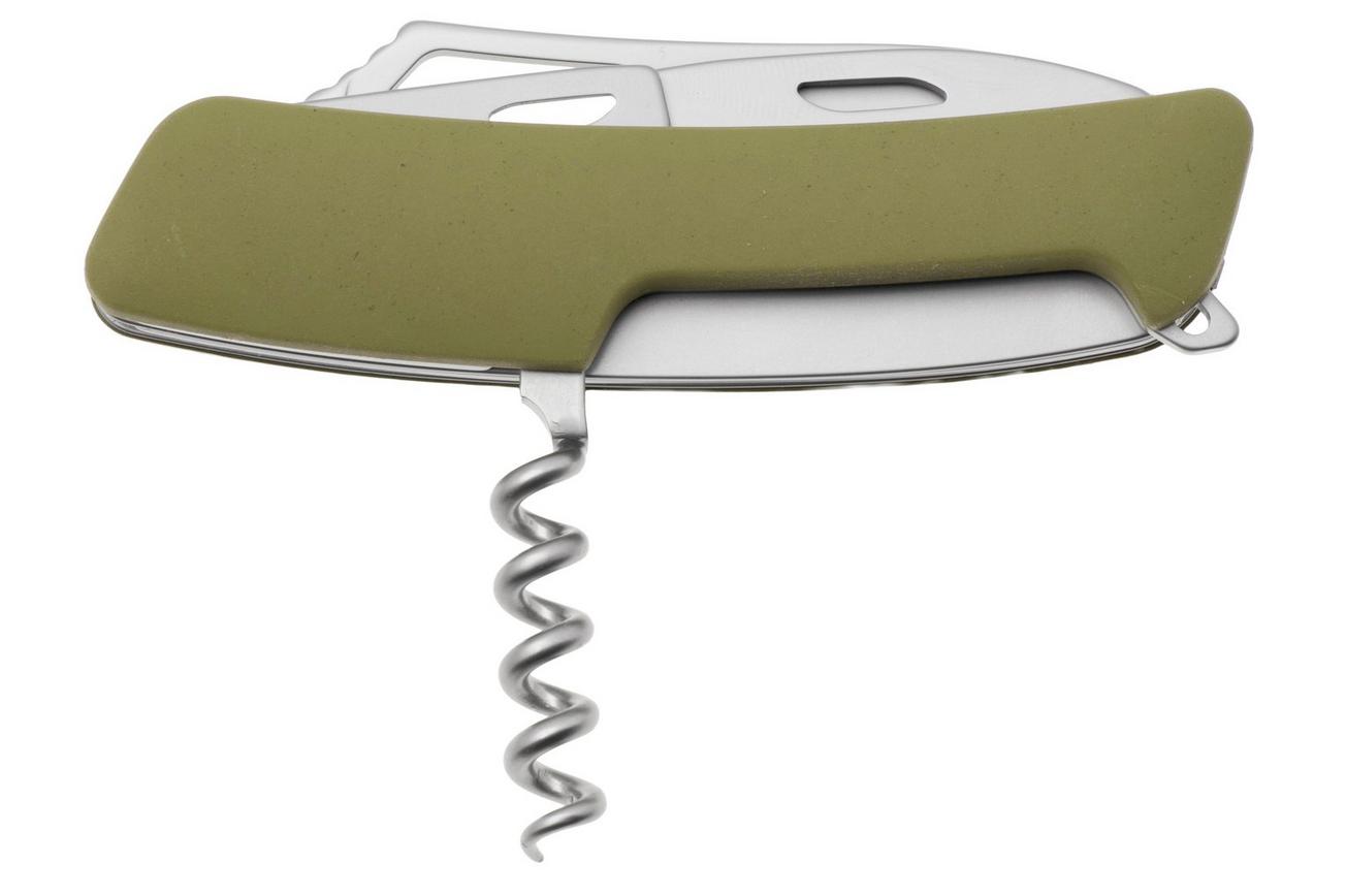Swiza SH03 TR AM, KST.0036.1050, Olive, Zwitsers zakmes, partly serrated, 6 tools