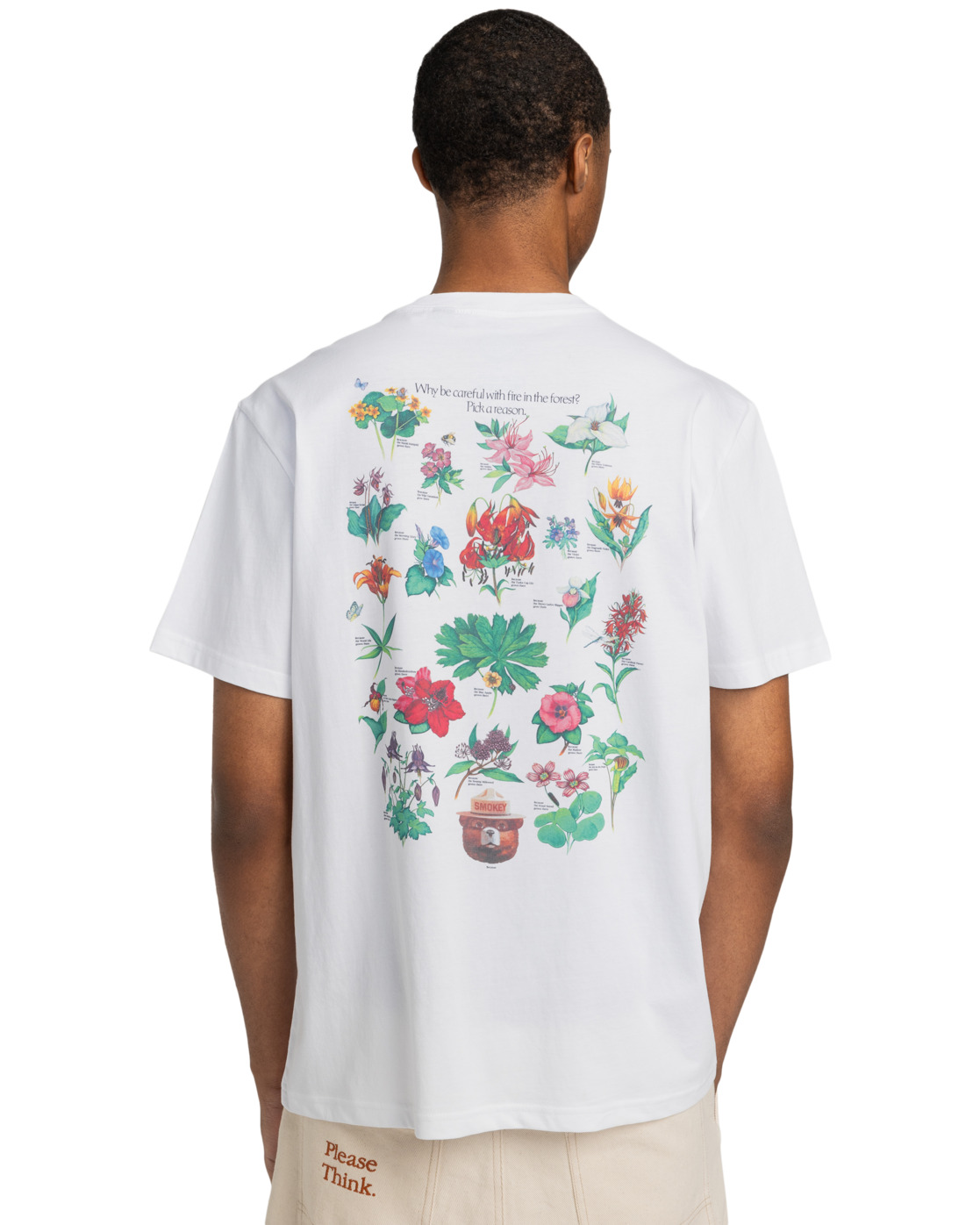 Element Smokey Bear Bee SS Optic White