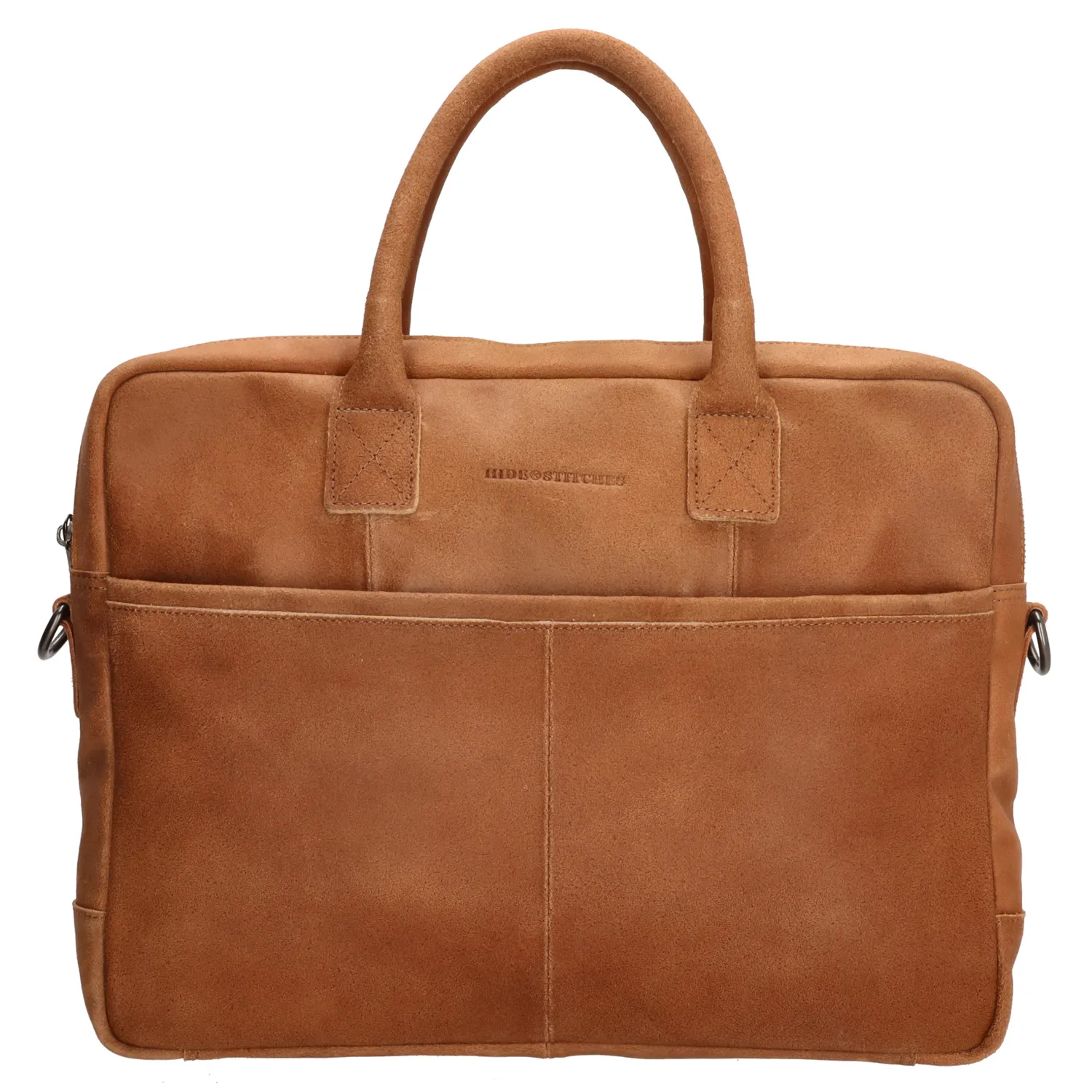 Hide & Stitches Hunter Laptoptas 15,6 inch Bruin