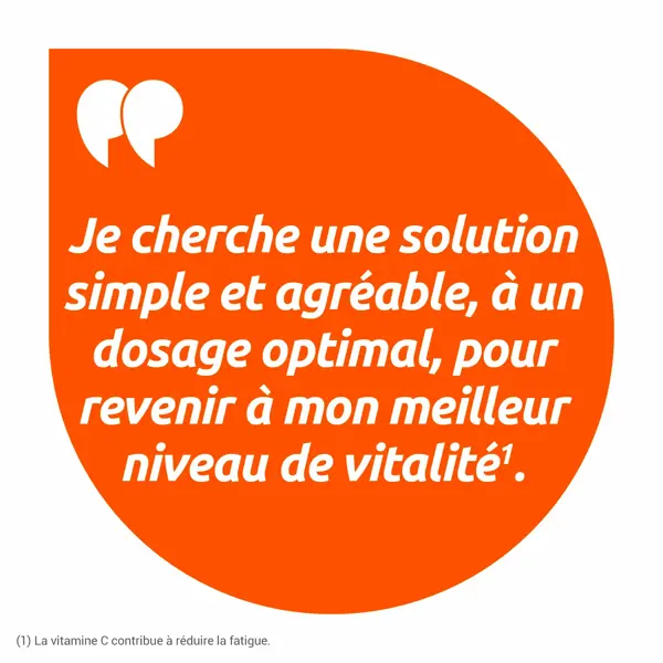 Vitascorbol Gommes Complément alimentaire Vitamine C 1000 mg Vitalité 2x30 Gommes