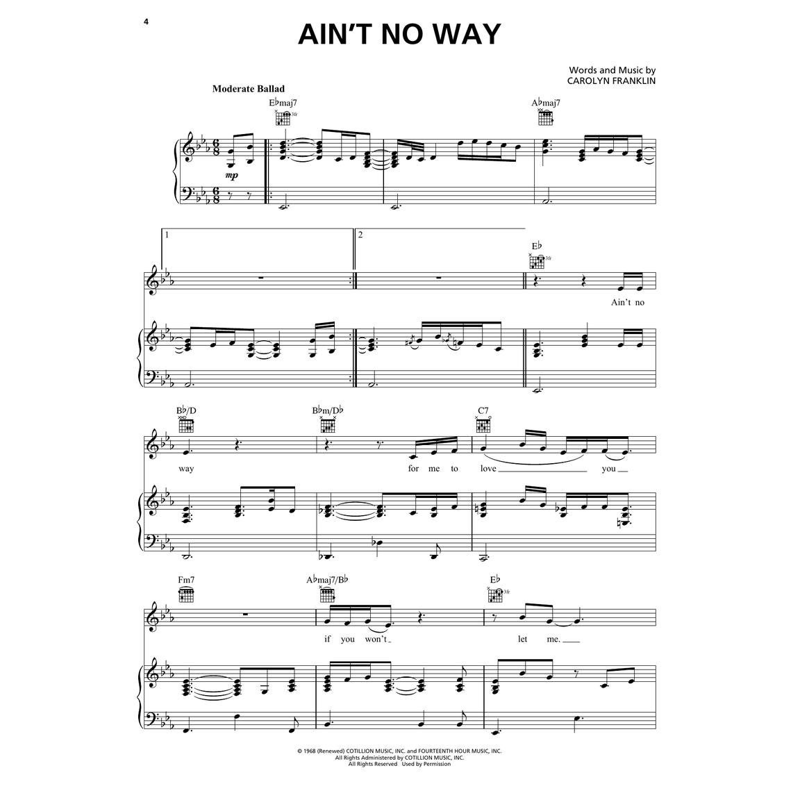 Hal Leonard Respect voor piano, zang en gitaar