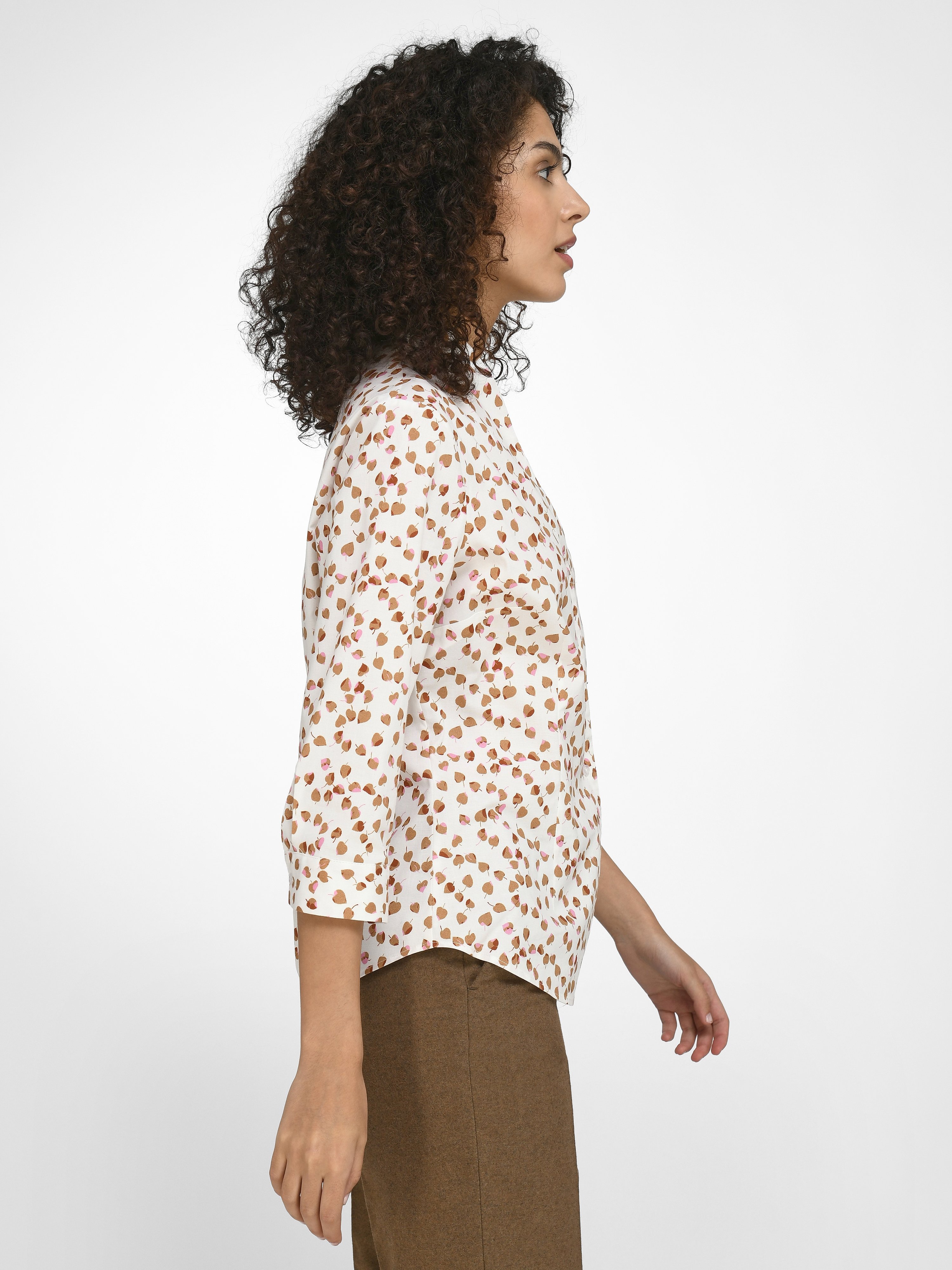 Bluse mit 3/4-Arm