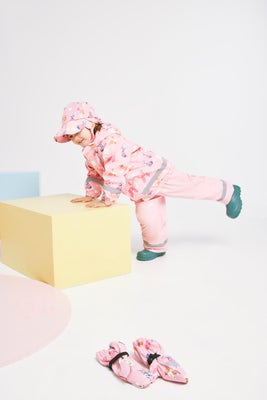 Nordbjørn Skagen Fôret Regnsett, Puppy Love Candy Pink
