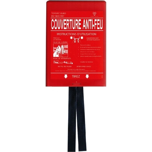 Kit - Couverture anti-feu avec conteneur rigide - EN1869