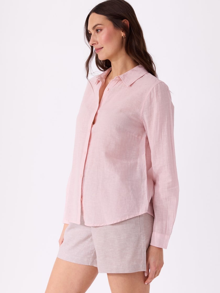 Hennie skjorte Chalk Pink