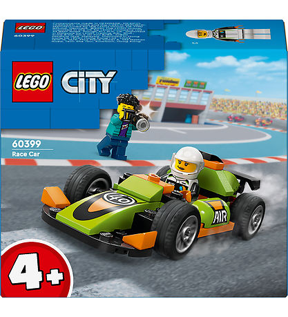 LEGO? City -  Grøn Racerbil 60399 - 56 Dele