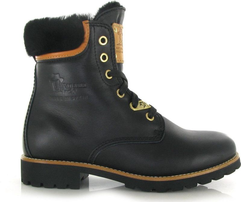Panama Jack - Panama 03 Igloo Trav - Veterboot - Zwart - Waterproof Nappaleer