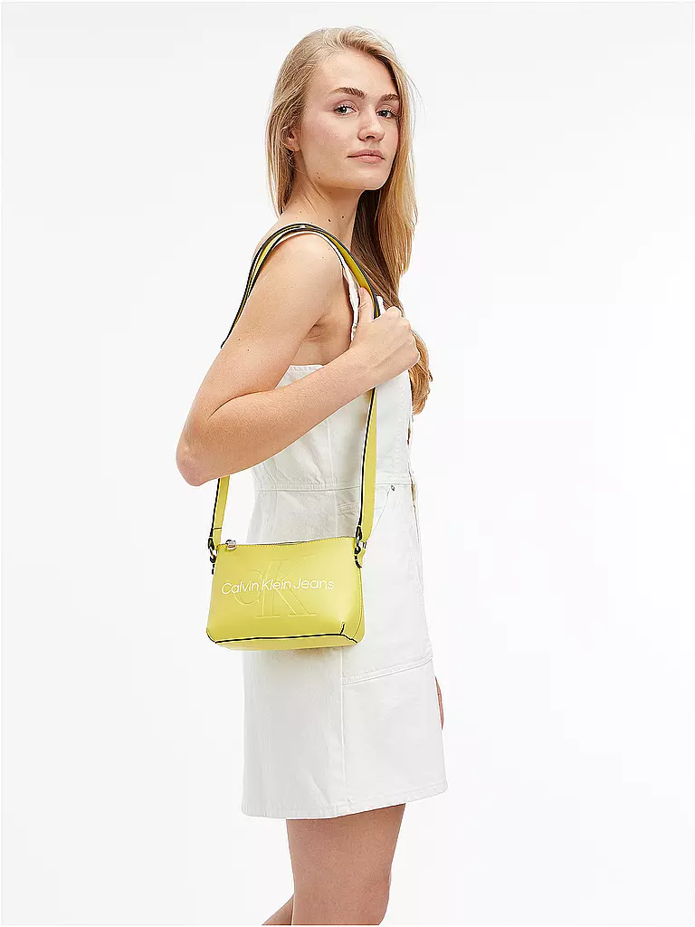 CALVIN KLEIN JEANS Tasche - Mini Bag CAMERA POUCH21 gelb