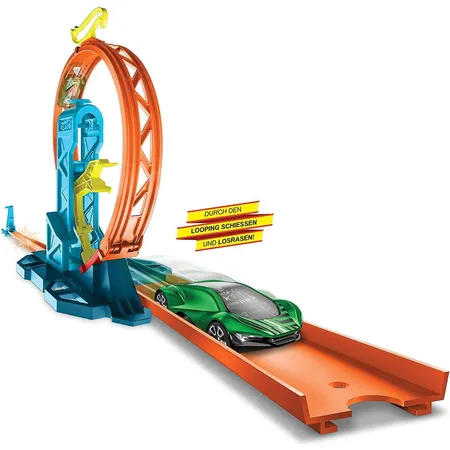 Hot Wheels Track Builder Unlimited Looping-Kicker-Set inkl. 1 Spielzeugauto