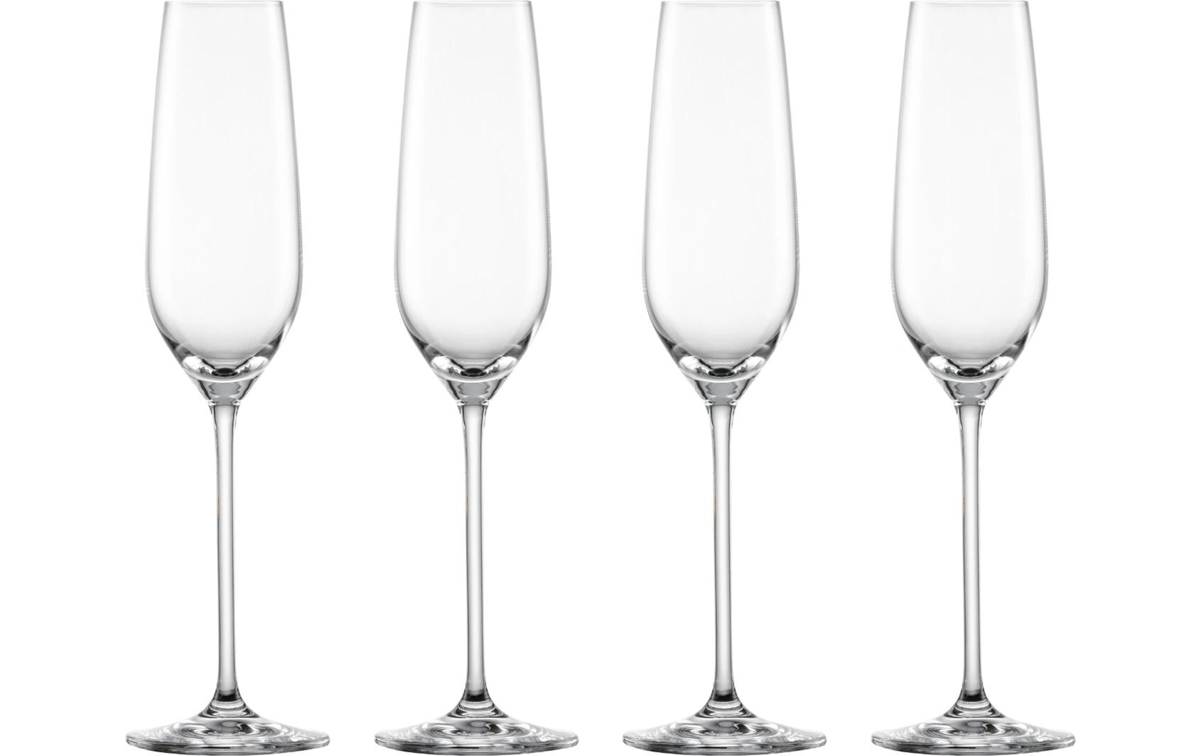 Sektglas Fortissimo 240 ml, 4 Stück, TransparentSektgläser-Set