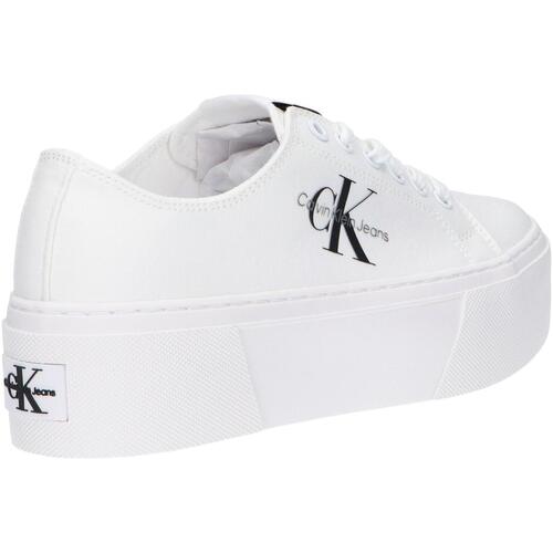 Calvin Klein Jeans - YW0YW01033 FLATFORM Blanco