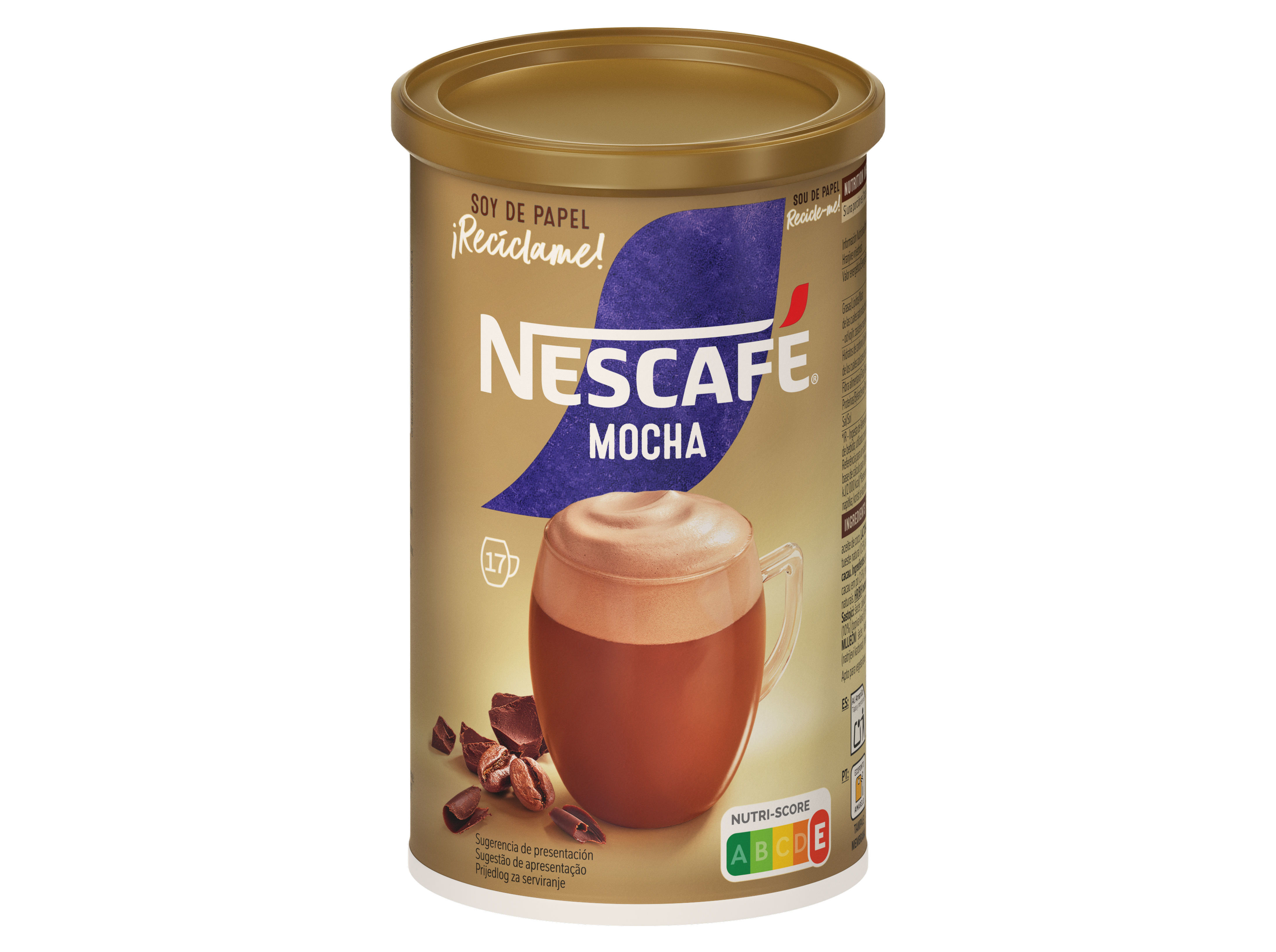 CAFÉ NESCAFÉ SOLÚVEL CAPPUCCINO MOCHA 306G