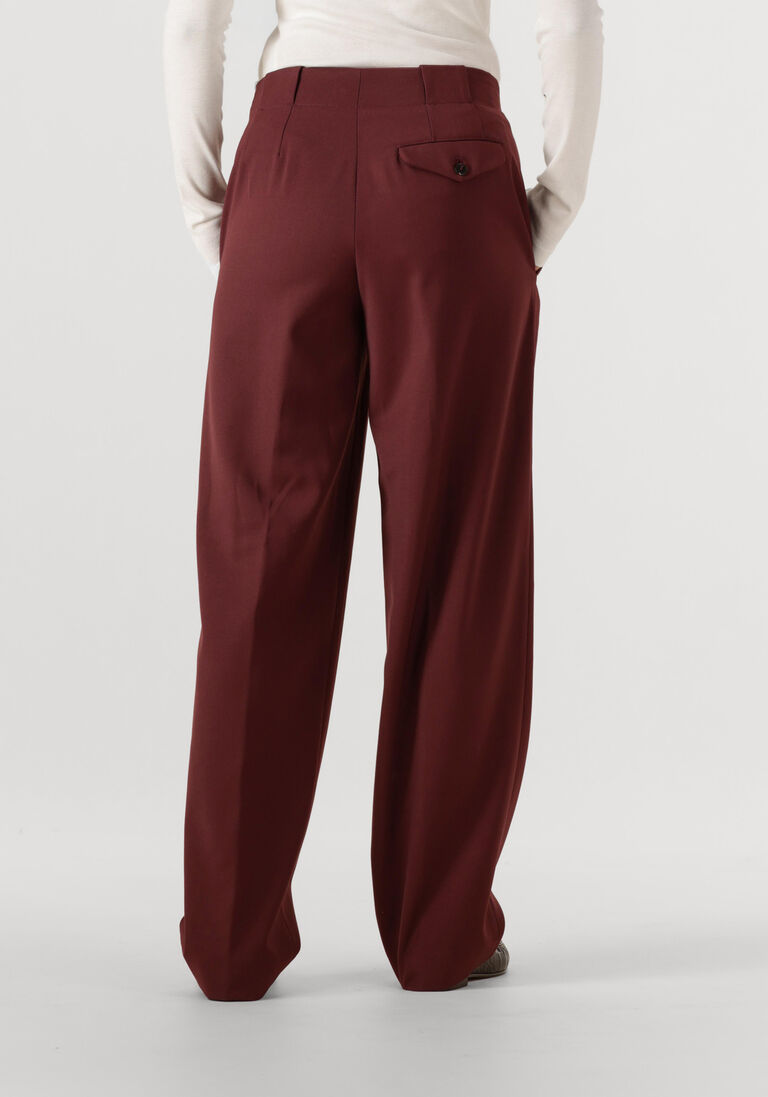 bordeaux closed wijde broek mawson pant