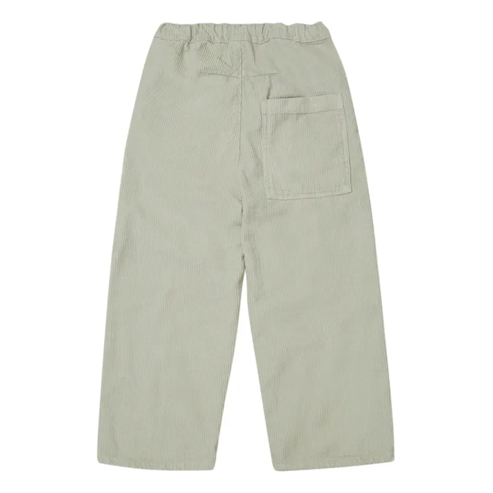 Main Story Pantalon Barrel Coton Bio | Gris