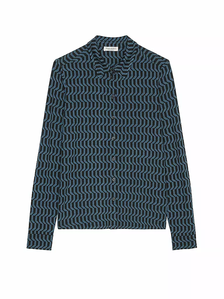 MARC O'POLO Jerseybluse  petrol