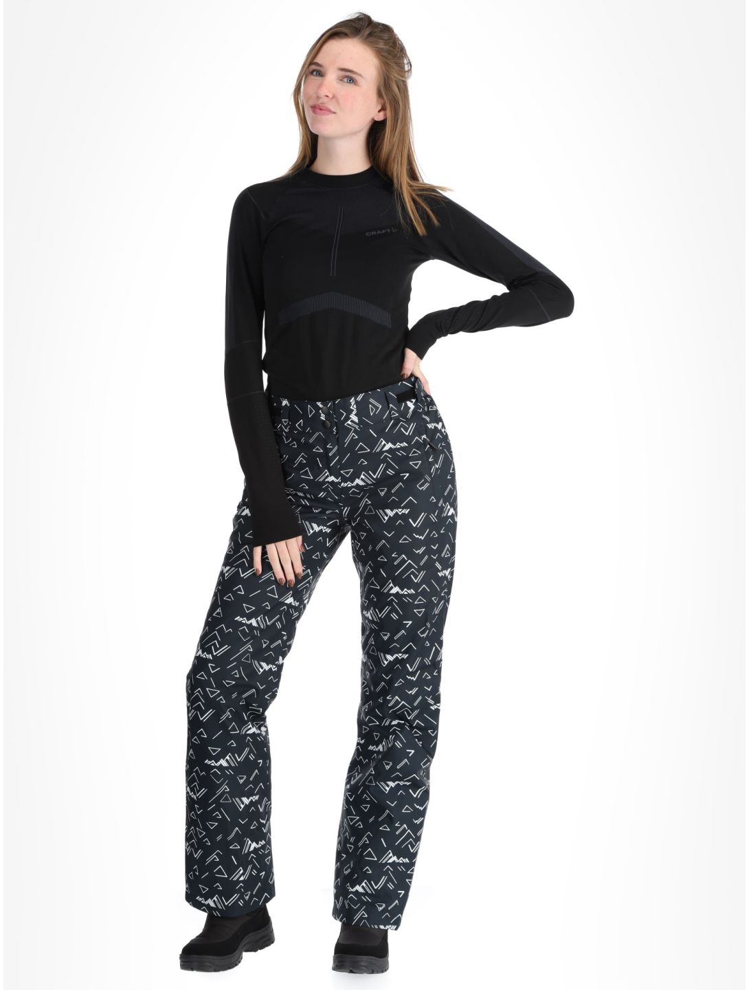 W Staci Print skibroek dames